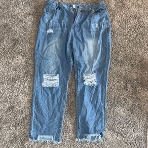 Women’s ripped jeans